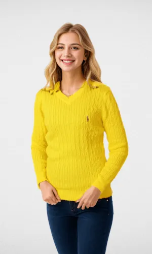 USP Pullover 2023 Tricot Cotton - Yellow