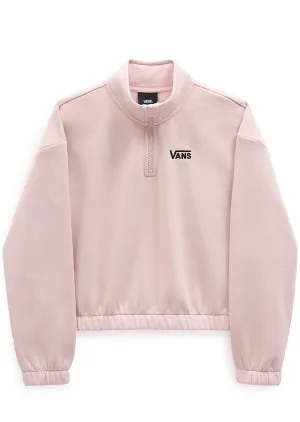 Vans Junior Half Zip Mock Pullover