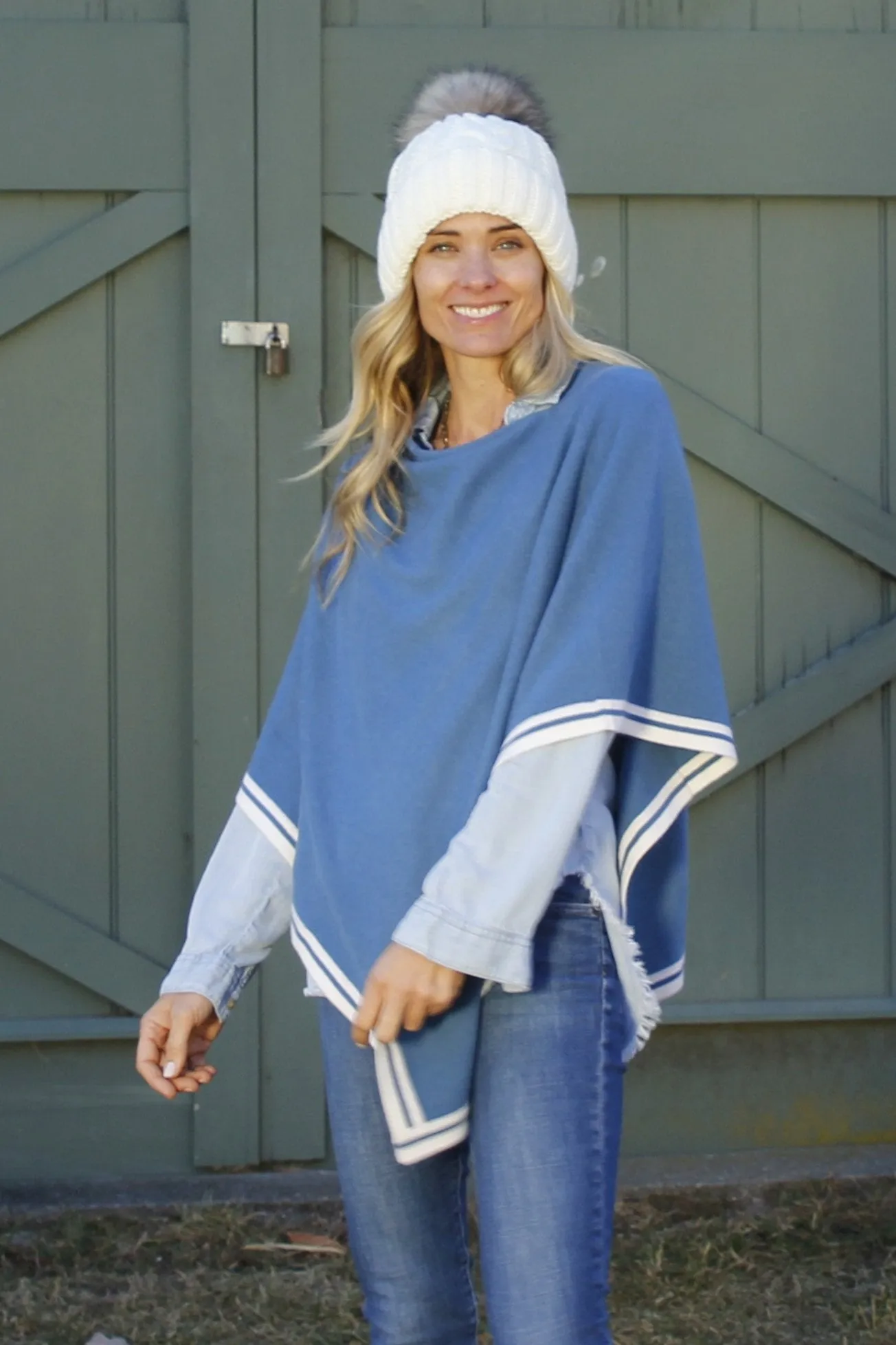 Villa Cashmere Poncho