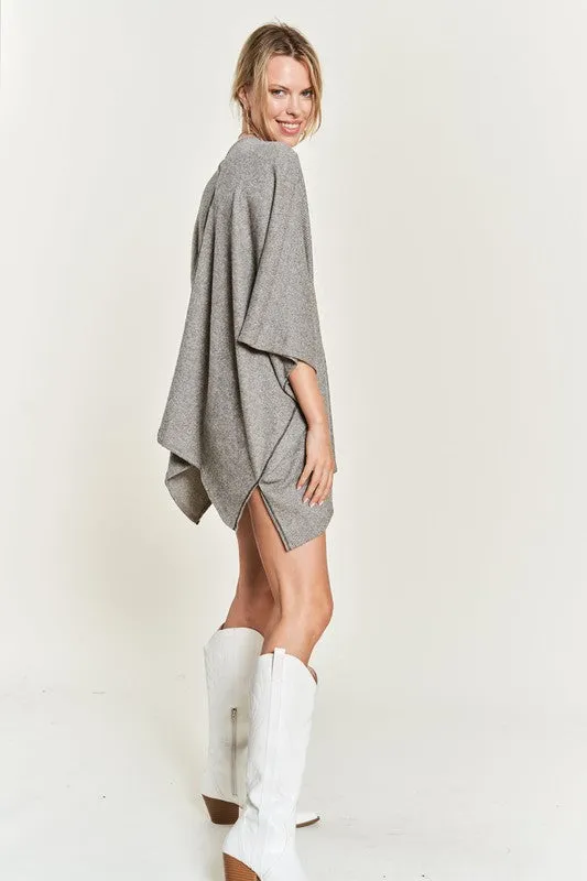 VNECK PONCHO TOP *Online Only*
