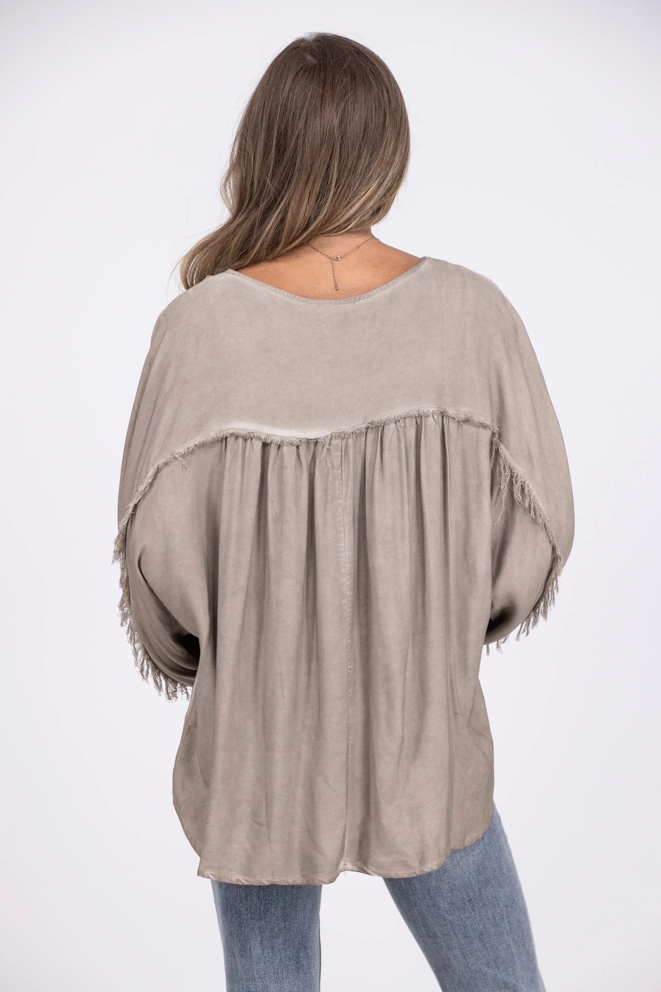 Whiskey or Wine Long Sleeve Top * Final Sale*
