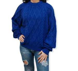 Women Pullover - Blue