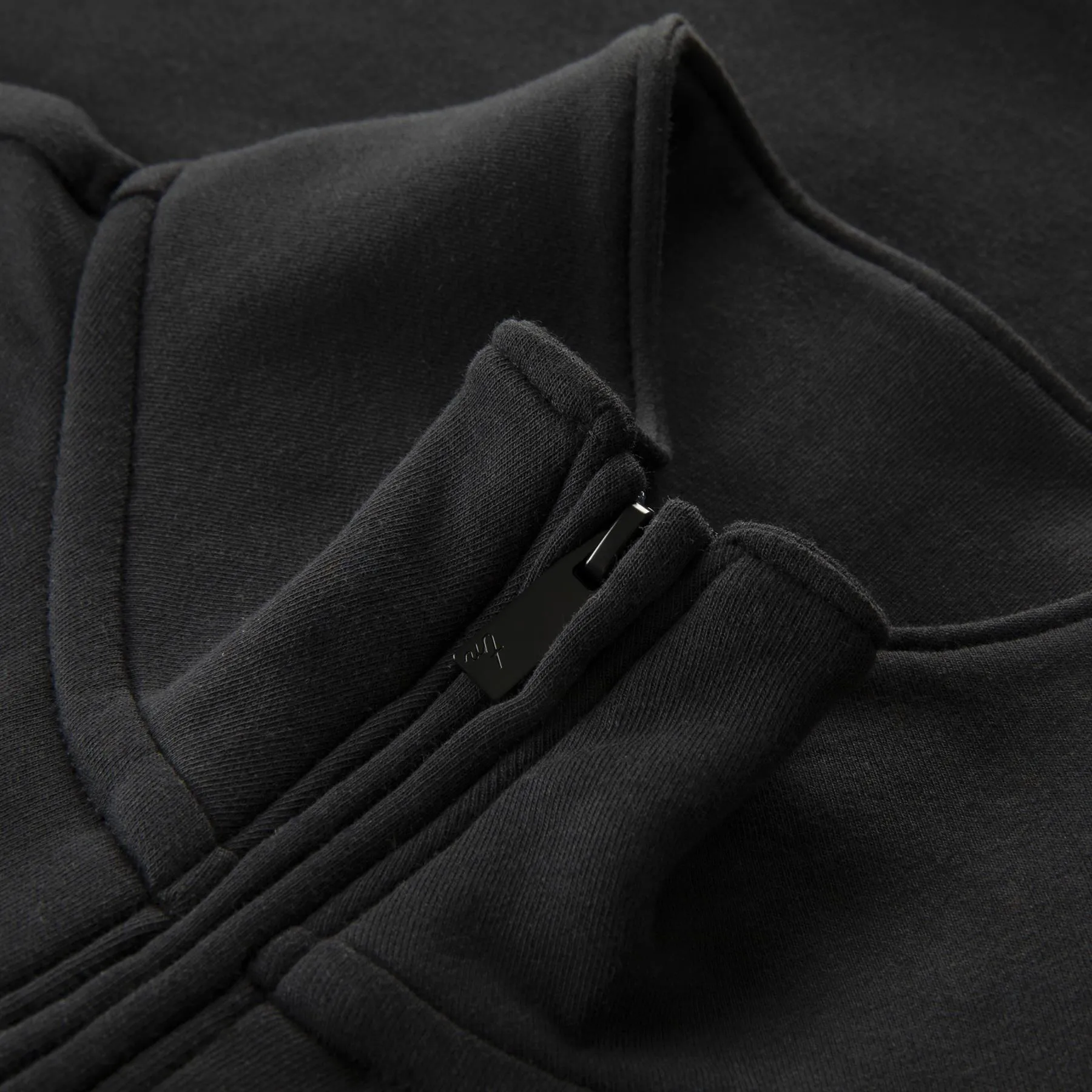 Womens Cloud Half Zip Mid Layer Black - 2025