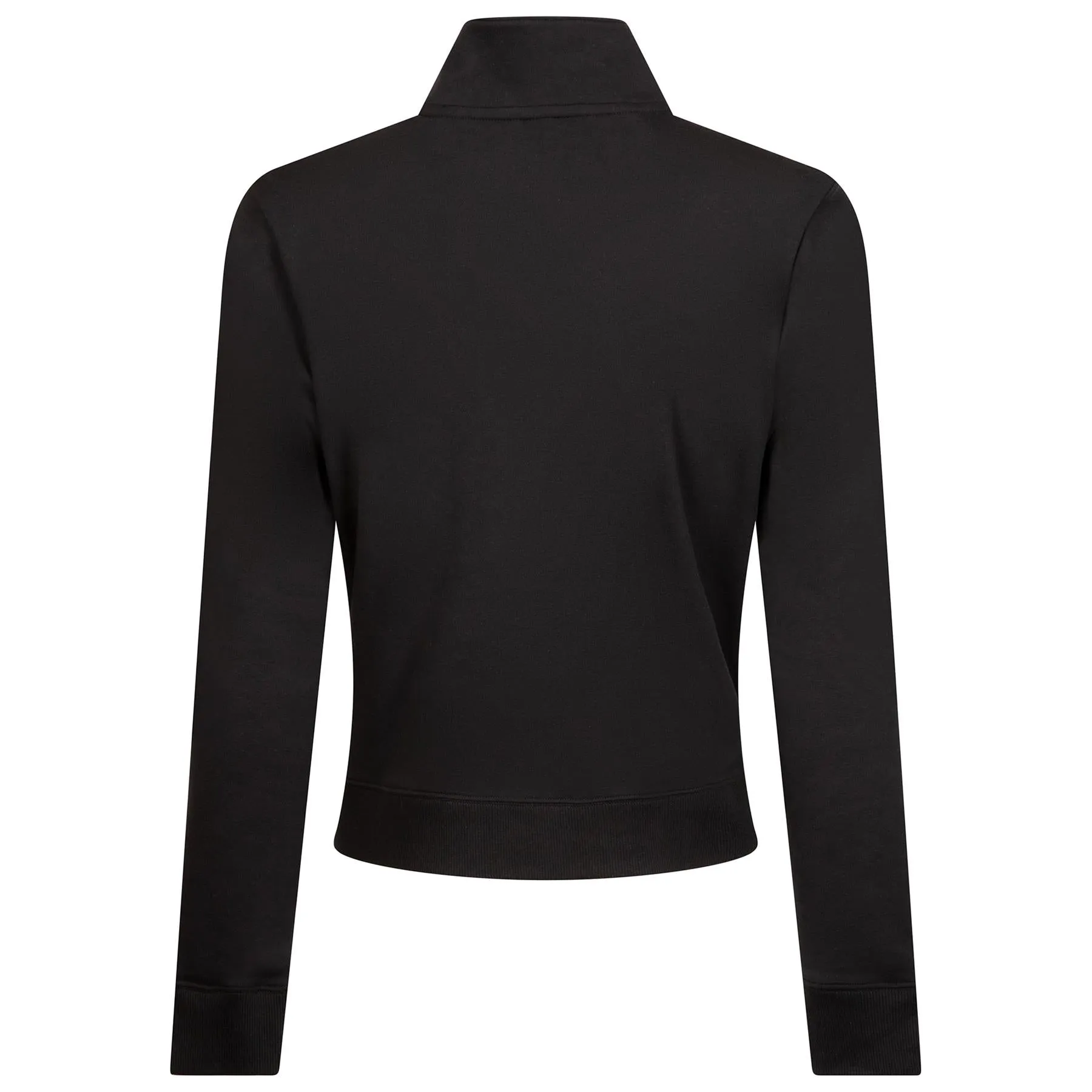 Womens Cloud Half Zip Mid Layer Black - 2025