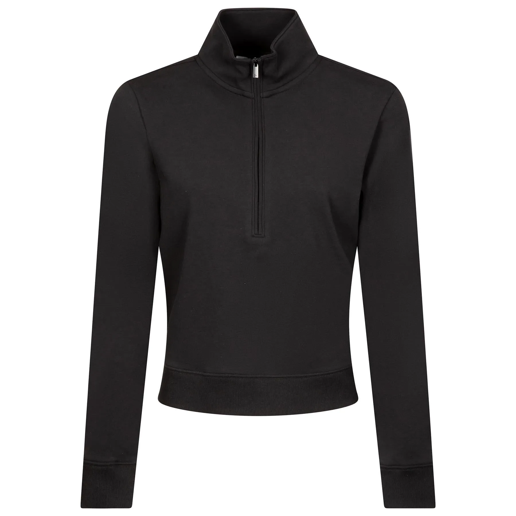 Womens Cloud Half Zip Mid Layer Black - 2025