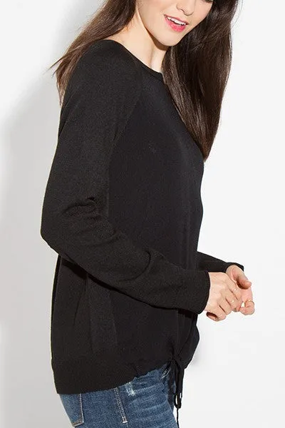 Women's Dressy Black Pullover