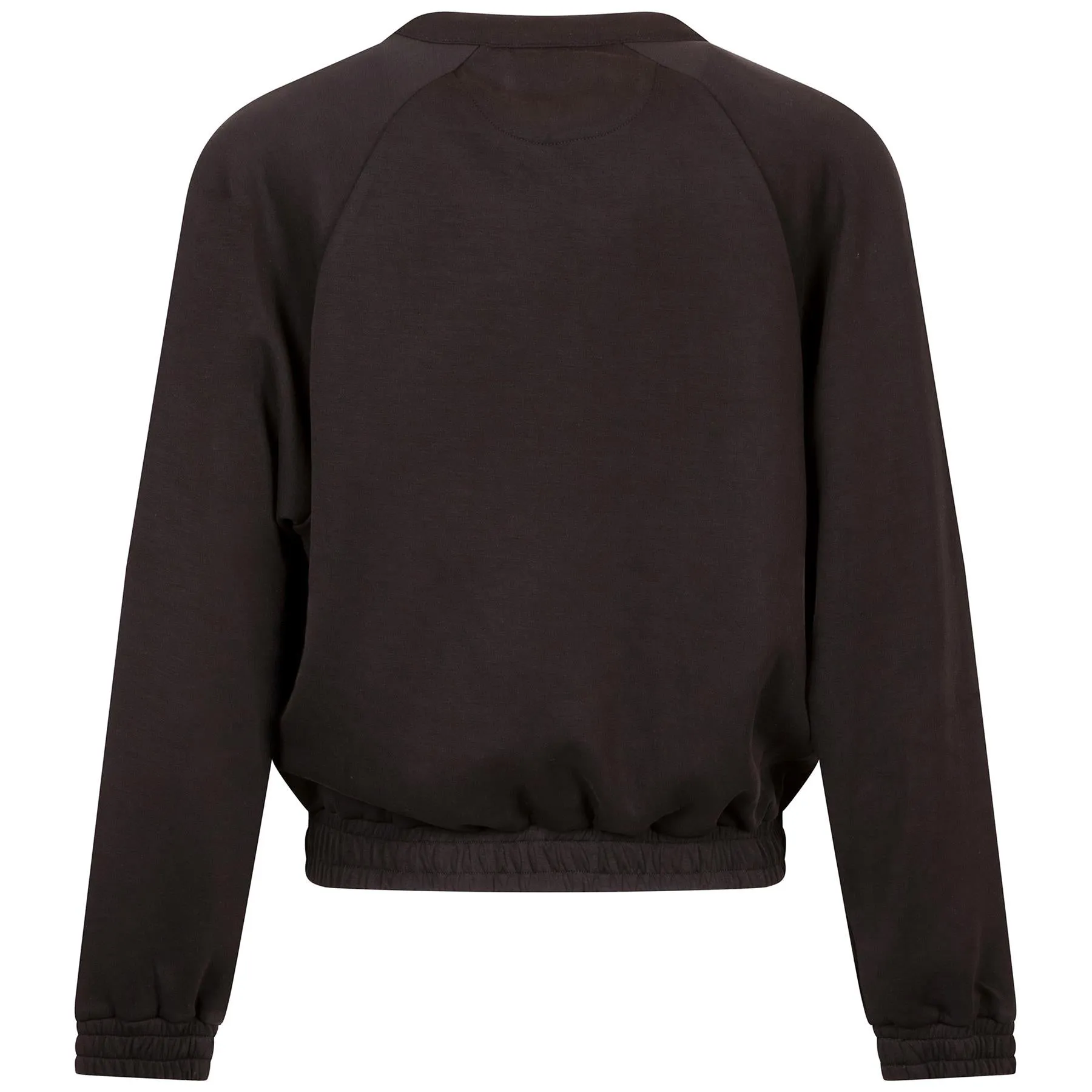 Womens Gianna Raglan Pullover Sweatshirt Black - 2025