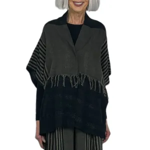 WOVEN HANDLOOM PONCHO TOP